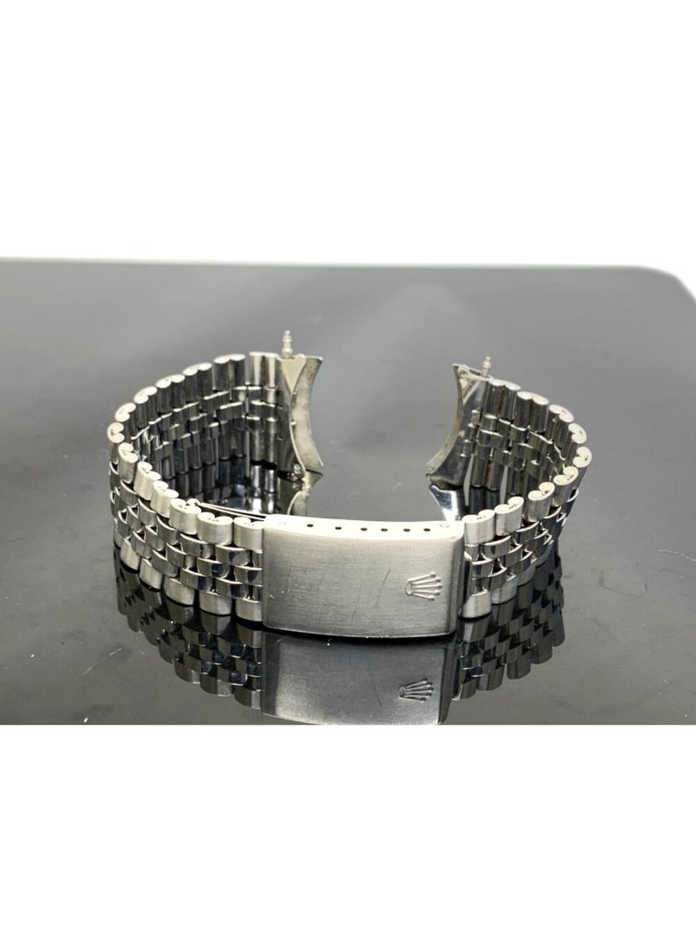 Rolex Datejust Men's Jubilee Bracelet Stainless Steel Vintage Band 20mm Lug 55